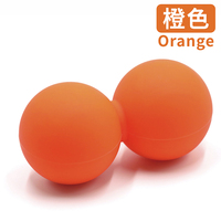 JOYFIT Ballon de massage en silicone personnalisé avec logo gravé ou imprimé, forme cacahuète pour le lacrosse