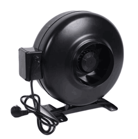 Steel Housing 6 Inch Blowing Air Duct Fan for Air Cooling Inline Fan