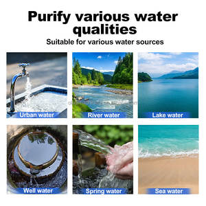 อุปกรณ์อัลตราฟิลเตรชั่นน้ำบริสุทธิ์5000ลิตร/วันเครื่องกรองน้ำอุตสาหกรรมอุปกรณ์บำบัดน้ำบริสุทธิ์ระบบรีเวิร์สออสโมซิส - Product Image 2