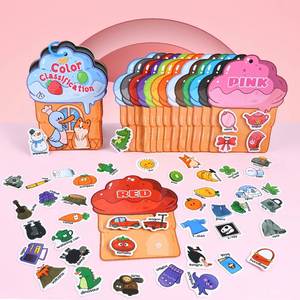 Juguete Sensorial para Autismo, Actividad de Aprendizaje de Números y Colores, Libro de Actividades para Niños Preescolares y Pequeños - Product Image 1