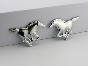 Logos chromés automobiles personnalisés en ABS, emblèmes de <span class=keywords><strong>voiture</strong></span> universels modifiés pour Tesla, Ford, Ferrari, Honda, Lamborghini, Audi - Product Image 4