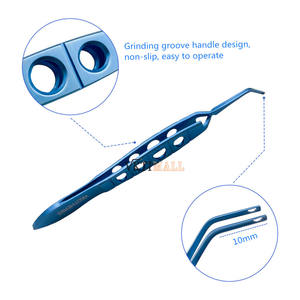 1ชิ้นสแตนเลส/ไทเทเนียม sclereral ปลั๊กปากคีบตา vitrectomy Counter-Force คีมผ่าตัดไมโคร - Product Image 4