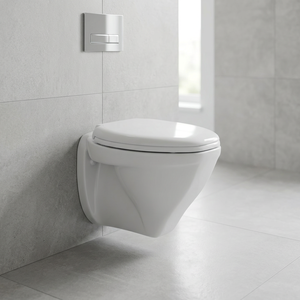 Nouvelle commode sanitaire: WC muraux en céramique de style européen Toilettes de salle de bain combinées, qualité d'exportation au prix le plus bas - Product Image 2