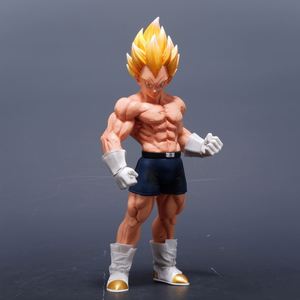 Figura de acción de PVC de Vegeta con doble cabeza, escultura GK en pose de pie, en caja, juguete de moda, regalo, decoración, anime - Product Image 2