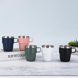 Mug isotherme de luxe en acier inoxydable Atlas avec logo personnalisé pour cadeaux d'entreprise et tasse de bureau - Product Image 2