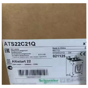 ตัวควบคุมมอเตอร์แบบอะซิงโครนัส ATS22C21Q Altistart 22 รองรับแรงดันไฟฟ้า 230V 230 ถึง 440V กำลังไฟ 55 ถึง 110kW ATS22 - Product Image 6