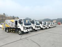 Compacteur de déchets, véhicule de transfert et de collecte, modèle 2026, version diesel 7m³, 4*2