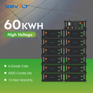 Système de stockage d'énergie domestique KEVOLT, batterie haute tension ESS 30 kWh, 50 kWh, 60 kWh, batterie au lithium pour système solaire - Product Image 1