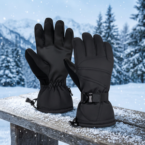 <b>Womens</b> Cotton Winter Waterproof Gloves Touchscreen Warm <b>Thermal</b> Windproof Running Cycling Ski Snowboard Outdoor Cold Weather - Product Image 4