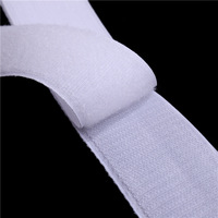 Bande auto-adhésive réutilisable populaire de 6 à 10 cm, boucle auto-agrippante double face, 100% nylon, ruban adhésif résistant pour la maison et le bureau