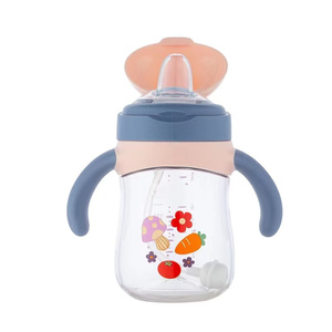 Botella de <span class=keywords><strong>Agua</strong></span> para Bebés <span class=keywords><strong>con</strong></span> Boquilla Suave y Asa de Silicona para <span class=keywords><strong>el</strong></span> Aprendizaje del Bebé - Product Image 1