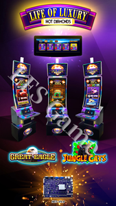 Oferta Especial: <span class=keywords><strong>Juego</strong></span> de Mesa LFS Life of Luxury 2 en 1 GREAT EAGLE JUNGLE CATS con Material PCB, 110V/220V Personalizable - Product Image 3