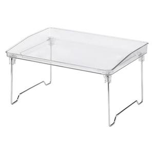 Foldable Transparent Countertop <b>Storage</b> <b>Rack</b> Rectangular Standing Type For <b>Kitchen</b> Tea Room Stationery Personal Care Books - Product Image 5