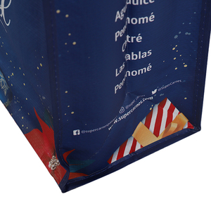 ถุงผ้าโพลีเอสเตอร์ทอแบบลามิเนตสำหรับช็อปปิ้งรับขนาดได้ตามต้องการ - Product Image 3