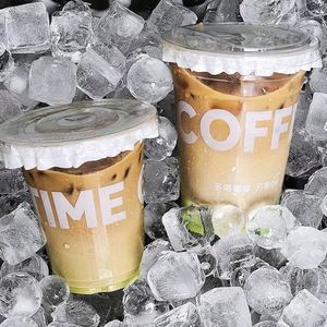 Gobelets en plastique PET transparents de 89 mm pour boissons froides, avec couvercles/pailles, 12-24 oz, écologiques, jetables, personnalisables avec logo, pour jus et lait, vente en gros - Product Image 2