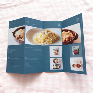 Menu restoran brosur empat lipat dicetak grosir Café promosi makanan Leaflet makanan brosur Hotel katalog toko brosur Menu