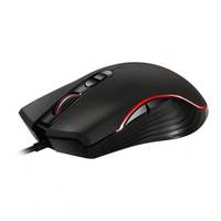 Mouse Gaming Berkabel USB 2.0 dengan Lampu RGB, Desain Fashion untuk Tangan Kanan, Permukaan Plastik, Efek Pencahayaan Keren Keywin, Respon Cepat