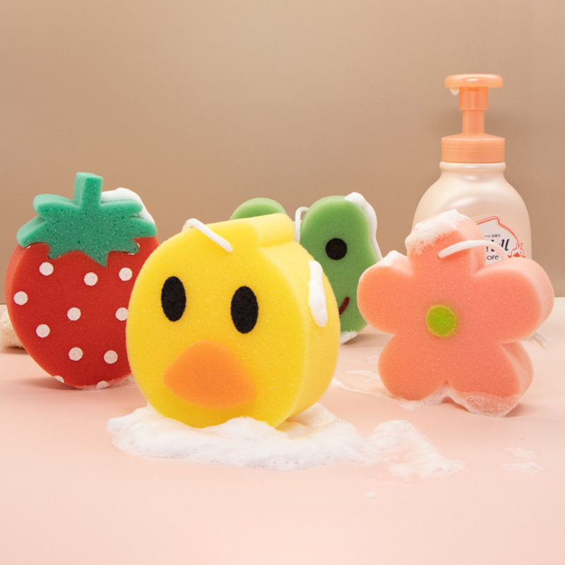 Baby Bath Foam Rub Shower Sponge