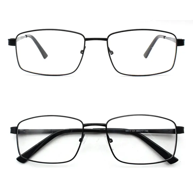 Wenzhou Manufactures High Quality 2021 Fashion Design Big size Metal Optical Frames Glasses thin metal optical frame