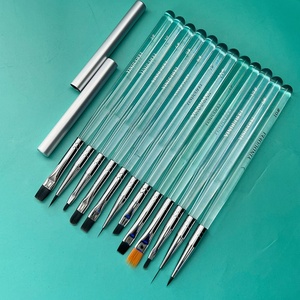 New Acrylic <b>Brush</b> Holder High Quality Nail <b>Brush</b> Nail Art <b>Brush</b> Line <b>Brush</b> <b>Round</b> Head Nail <b>Brush</b> UV Gel <b>Brush</b> - Product Image 2