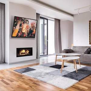 Supporto TV da Parete Girevole e Inclinabile per Schermi da 42\" a 55\", Staffa TV in Metallo e Plastica - Product Image 5