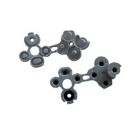 Almohadilla de Goma Conductora de Repuesto para Control de Xbox Series X S Modelo 1914, Piezas de Silicona para Contacto de Botones Internos