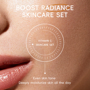 Laikou, 4 Uds., conjunto de cuidado de la piel Natural con vitamina C Vit C 20%, suministros para Spa Facial, caja de regalo de crema de colección rejuvenecedora con brillo luminoso - Product Image 4