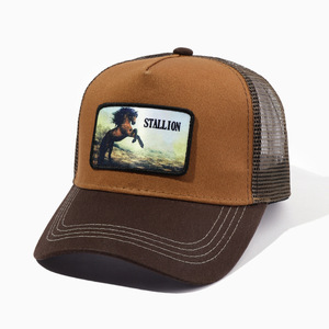 <span class=keywords><strong>Gorra</strong></span> trucker <span class=keywords><strong>de</strong></span> malla bordada con <span class=keywords><strong>caballo</strong></span> para mujer - <span class=keywords><strong>Gorra</strong></span> <span class=keywords><strong>de</strong></span> béisbol con estampado animal, transpirable, disponible en stock para comercio exterior - Product Image 5