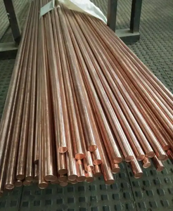 Alta Qualidade Astm JIS Dia 2-90mm 99,9% Cobre Puro C1100 C11000 T2 Rodada Sólida <span class=keywords><strong>Rod</strong></span> Cobre Bar - Product Image 2