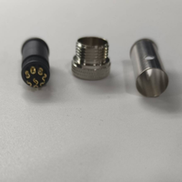Connecteur de câble moulé M12 5 8 broches A Code, femelle et mâle, type à souder, droit, blindé, pour vélo électrique
