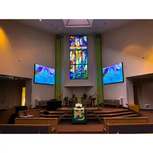 Indoor Smd P2 P2.5 25Mm fisso Full Color Church Digital Led Video Wall Night Club schermo di visualizzazione a Led
