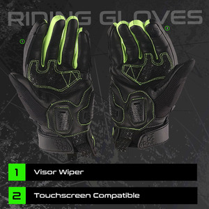 Guantes de Ciclismo de Alta Calidad con Logotipo Personalizado, Protección Completa para las Manos, Guantes de Carreras, Proveedor Directo de Fábrica, Guantes de Motocicleta de Cuero - Product Image 5