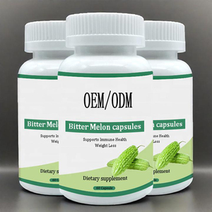 Cápsulas de extracto de planta de calabaza amarga de marca propia, suplemento nutricional de vitamina Natural para adultos, no suplementos de hierbas - Product Image 2