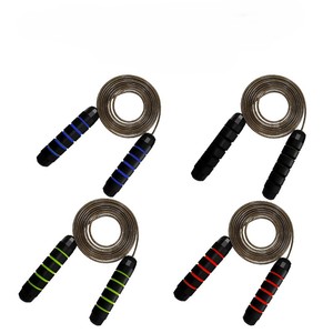 2.8-<span class=keywords><strong>3</strong></span> M Verstelbare Fitness Snelle Snelheid Skip Touw Plastic Handvat Staaldraad Sport Springtouwen - Product Image 1