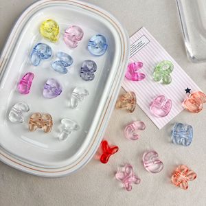 ลูกปัดอะคริลิกใสรูปตัวอักษรน่ารักแบบ Q-version สีไล่ระดับแบบเจลลี่ สำหรับงาน DIY ตกแต่งโทรศัพท์ สร้อยข้อมือ และเครื่องประดับ - Product Image 4