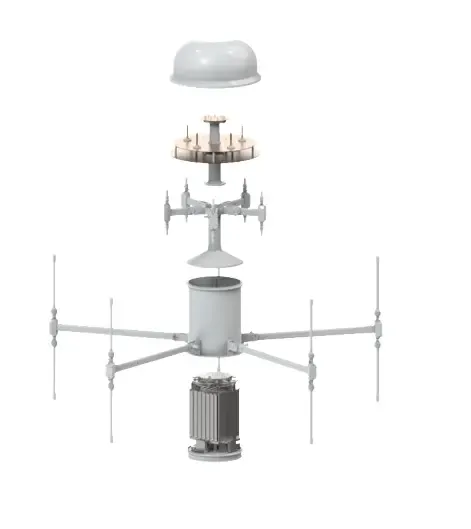 Portable Radio Direction Finders Radio signal Monitoring Ultra-wide Frequency for UAV Security Defense Airport Prison Border