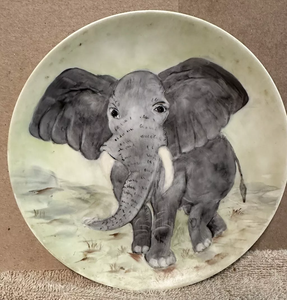 Plato de Porcelana con Forma de Elefante de Dibujos Animados, Plato Desechable para el <span class=keywords><strong>Desayuno</strong></span> para Niños, Plato de Cena Dividido, Regalo para Niños - Product Image 3