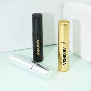 Portable 10ml Round Tube Glass Small Sample Vial Gold Black <b>Silver</b> Travel Refill Perfume <b>Spray</b> Bottle With Mist <b>Spray</b> - Product Image 2