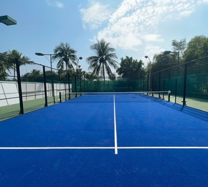 Cancha de Pádel Desmontable Reutilizable, Infraestructura Sostenible para Eventos, Ecológica, Exportación B2B, Mejor Precio - Product Image 1