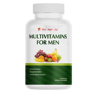 Complément multivitaminé pour hommes Lean-Label en gélules molles - Sans excipients, pour le système immunitaire et la détoxification, enregistré auprès de la <span class=keywords><strong>FDA</strong></span> - Product Image 1