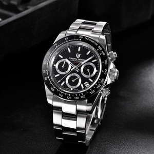 PAGANI DESIGN New PD-1644 Sports Quartz Men's Watch Multifunctional Chronograph Top Brand Sapphire Glass 100M Waterproof <b>Clock</b> - Product Image 3