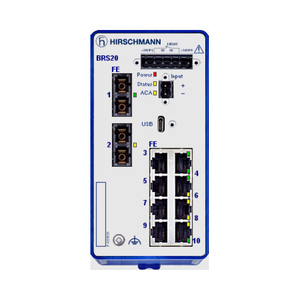 Hirschmann BRS20-1000S2S2-STCZ99HHSES Industrial <b>Ethernet</b> <b>Switches</b> - Product Image 1