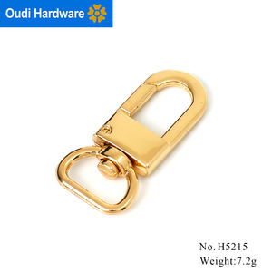 คุณภาพสูงหมุน Snap Hook กระเป๋าอุปกรณ์และอุปกรณ์เสริมทองหมุนฤดูใบไม้ผลิสำหรับกระเป๋าถือกระเป๋าถือ <span class=keywords><strong>Trigger</strong></span> Snap Hook - Product Image 6