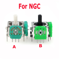 Accessoires de jeu de bâton de pouce de manette analogique 3D pour pièces de réparation de contrôleur Nintendo NGC & Gamecube
