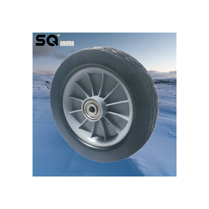 SQソリッドラバー空気入りタイヤ除雪機ホイール交換用タイヤ（手押し車、ワゴン、工具カート、芝刈り機用） - Product Image 2