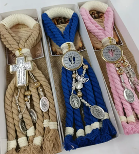 Colgante Religioso de San Benito Hecho a Mano, Accesorios para el Hogar, Cruz con Santos Católicos, Pulsera - Product Image 2