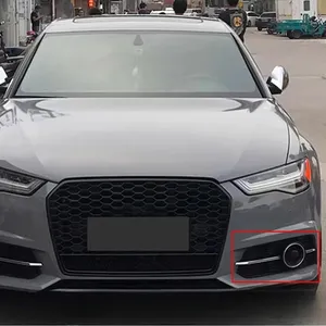 Front Bumper Grille Auto Parts for A6 2016-2018 Fog <b>Lamp</b> Cover Decoration <b>Lamp</b> Hoods Modification Car Accessories - Product Image 4