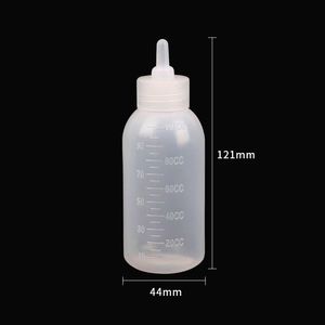 Di alta qualità di plastica latte alimentatore piccolo animale capezzolo bottiglia di latte per cane gatto mucca capra maiale - Product Image 6