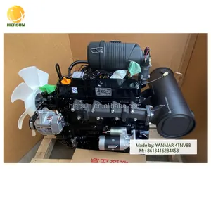 Moteur Yanmar 4TNV88 110 lb, fait par le modèle John Deere, tractopelle