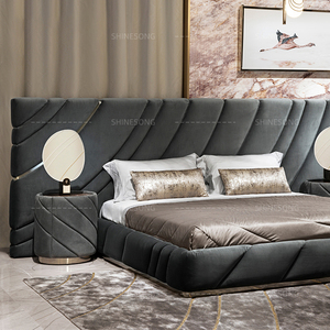 <span class=keywords><strong>Testiera</strong></span> Morbida di Lusso per <span class=keywords><strong>Letto</strong></span> <span class=keywords><strong>180x200</strong></span> Design Moderno con Struttura in Legno <span class=keywords><strong>Letto</strong></span> Matrimoniale King Size per Arredamento Camera da <span class=keywords><strong>Letto</strong></span> - Product Image 3